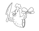 Dibujo de Chicken meat