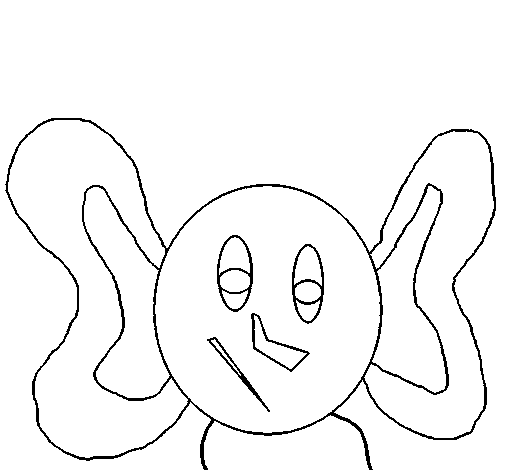 Elephant 3 coloring page