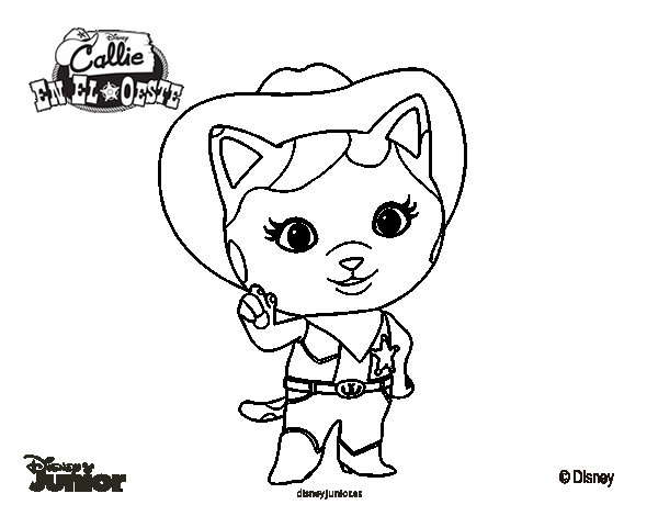 callies peck sheriff coloring pages - photo #42