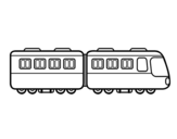 Dibujo de Train carriages