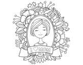  Tribute to all mothers coloring page
