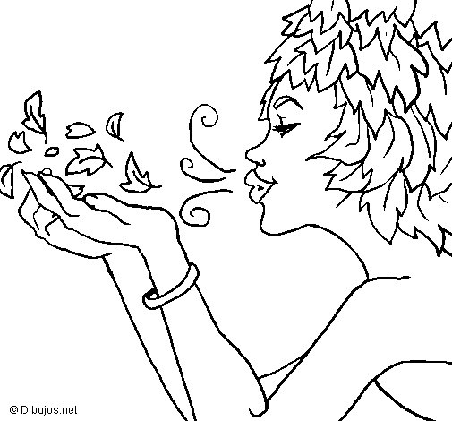 Anemoi coloring page