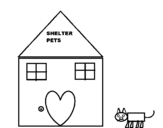 Animal house coloring page