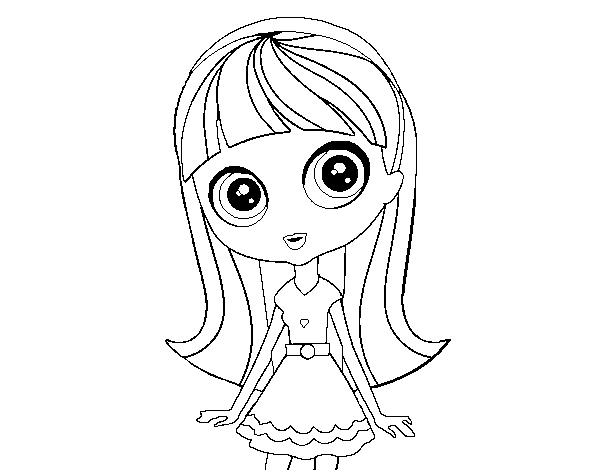 Blyte coloring page