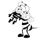 Dibujo de Bumblebee dad