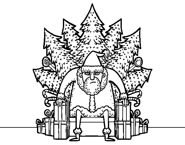 Christmas Game of Thrones coloring page