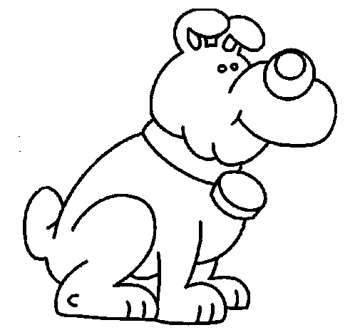 Dog 11a coloring page