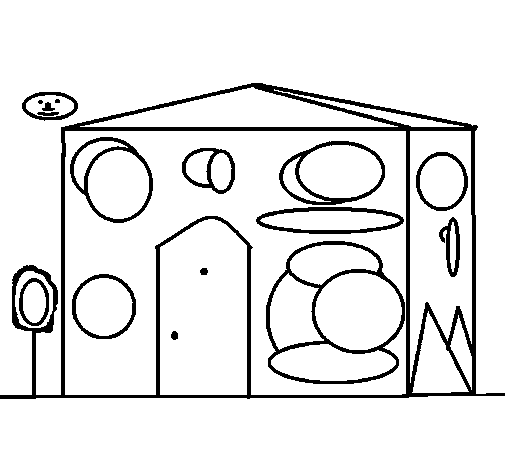 House 6 coloring page