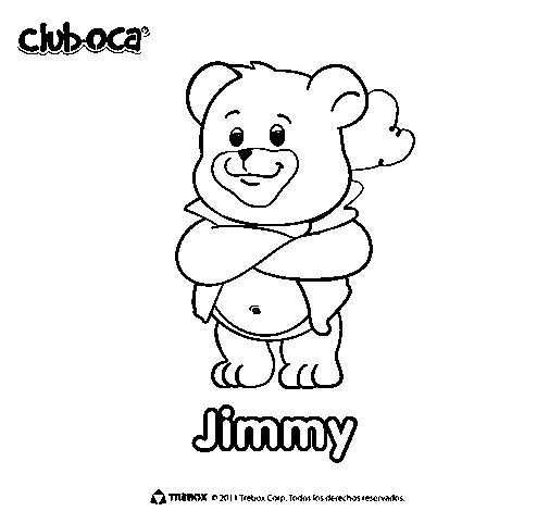 Jimmy coloring page