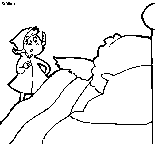 Little red riding hood 12 coloring page