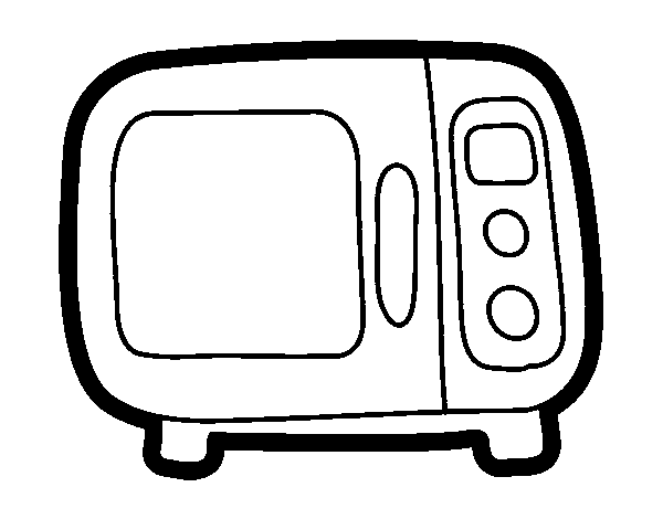Microwave coloring page