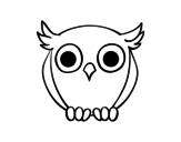 Night Owl  coloring page