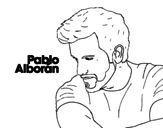 Pablo Alborán coloring page