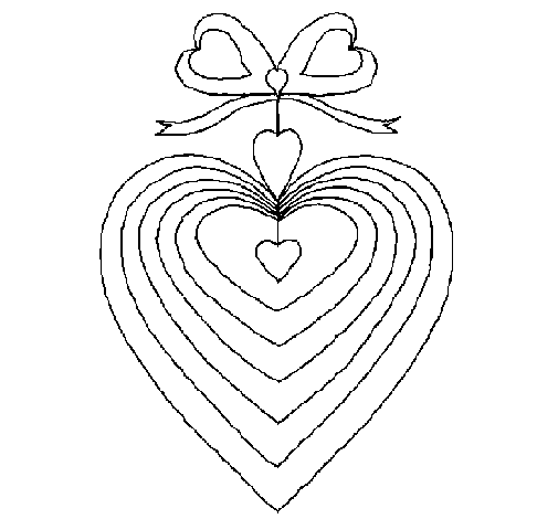 Pendant coloring page