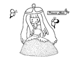 Princess Bubblegum coloring page