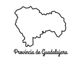 Province of Guadalajara coloring page