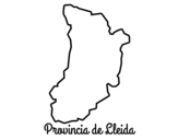Province of Lleida coloring page