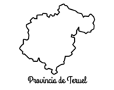 Province of Teruel coloring page