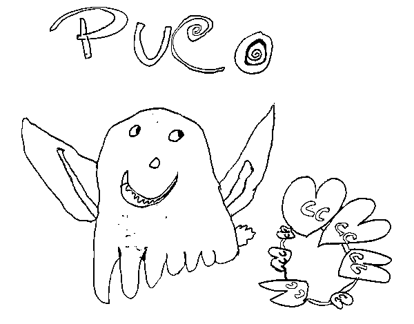 Puco coloring page