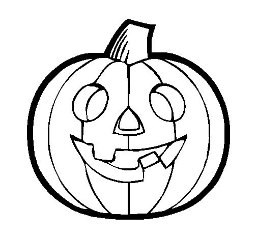 Pumpkin IV coloring page