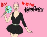 Katy Perry with lollipop