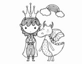 Prince and dragon